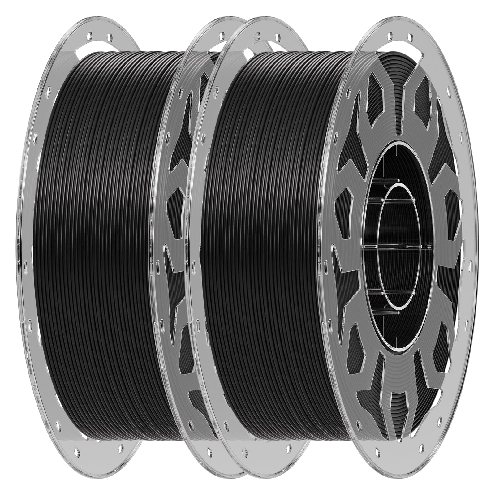 Creality PLA 3D Printer Filament 1.75mm, Black, 2 kg