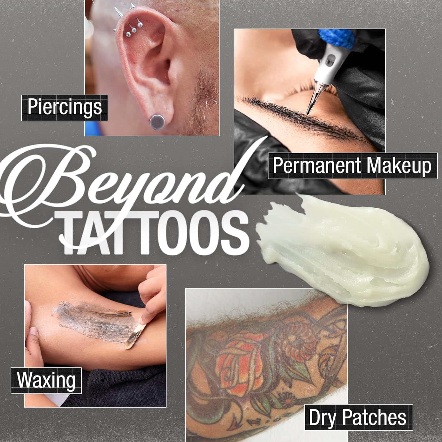 Ebanel Tattoo Balm 3oz, Premium Tattoo Aftercare Cream Brightener Ink Color Enhancing Butter Moisturizer with Herbal Essences and Essential Oils, All-Stage Tattoos Ointment After Care Kit Supplies - Image 6