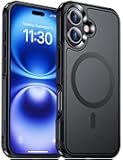 Temdan Designed for iPhone 16 Case Magnetic,[Compatible with Magsafe][Military Grade Drop Protection] Dropproof Heavy Duty Tough Rugged Shockproof Phone Case for iPhone 16 (6.1