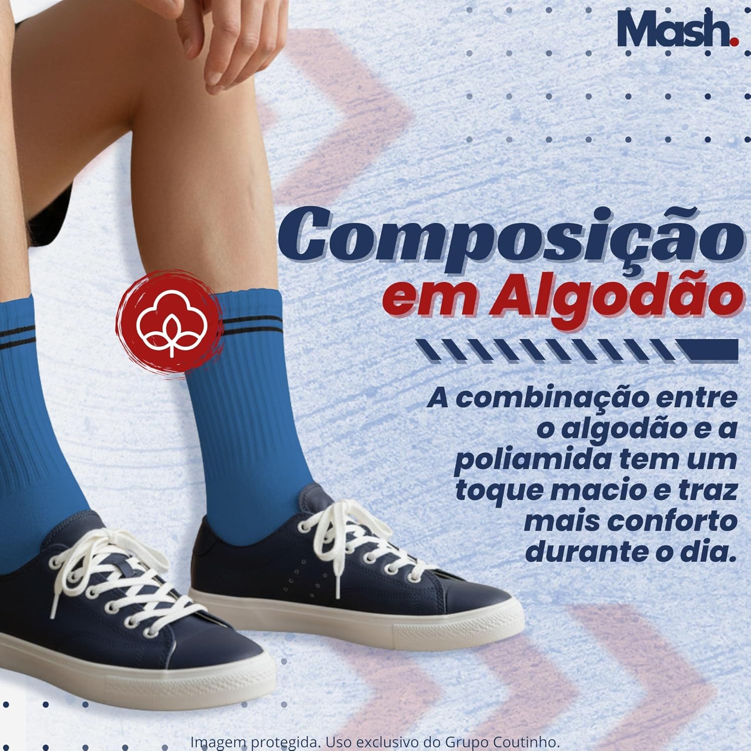Meia Mash Cano Longo Esportiva Academia Masculina em promoção! Veja a oferta e mais achadinhos de Moda íntima 9 Hoje é o melhor dia para comprar Meia Mash Cano Longo Esportiva Academia Masculina com aquele preço maroto! Promoção! Aproveite a oferta! 9