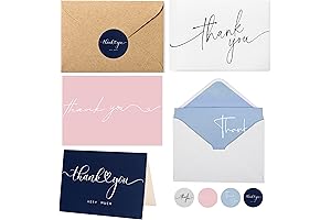 Amazon Gift Card Thank You: Bulk Assortment of Thoughtful Cards for Expressing Gratitude