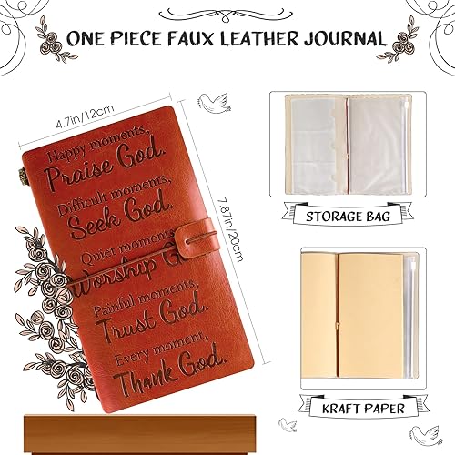 Miniatura 2 de Fainne Regalo cristiano para el día del abuelo para la iglesia, diario de versículos bíblicos, regalo de agradecimiento del clero, pastor, maestro,