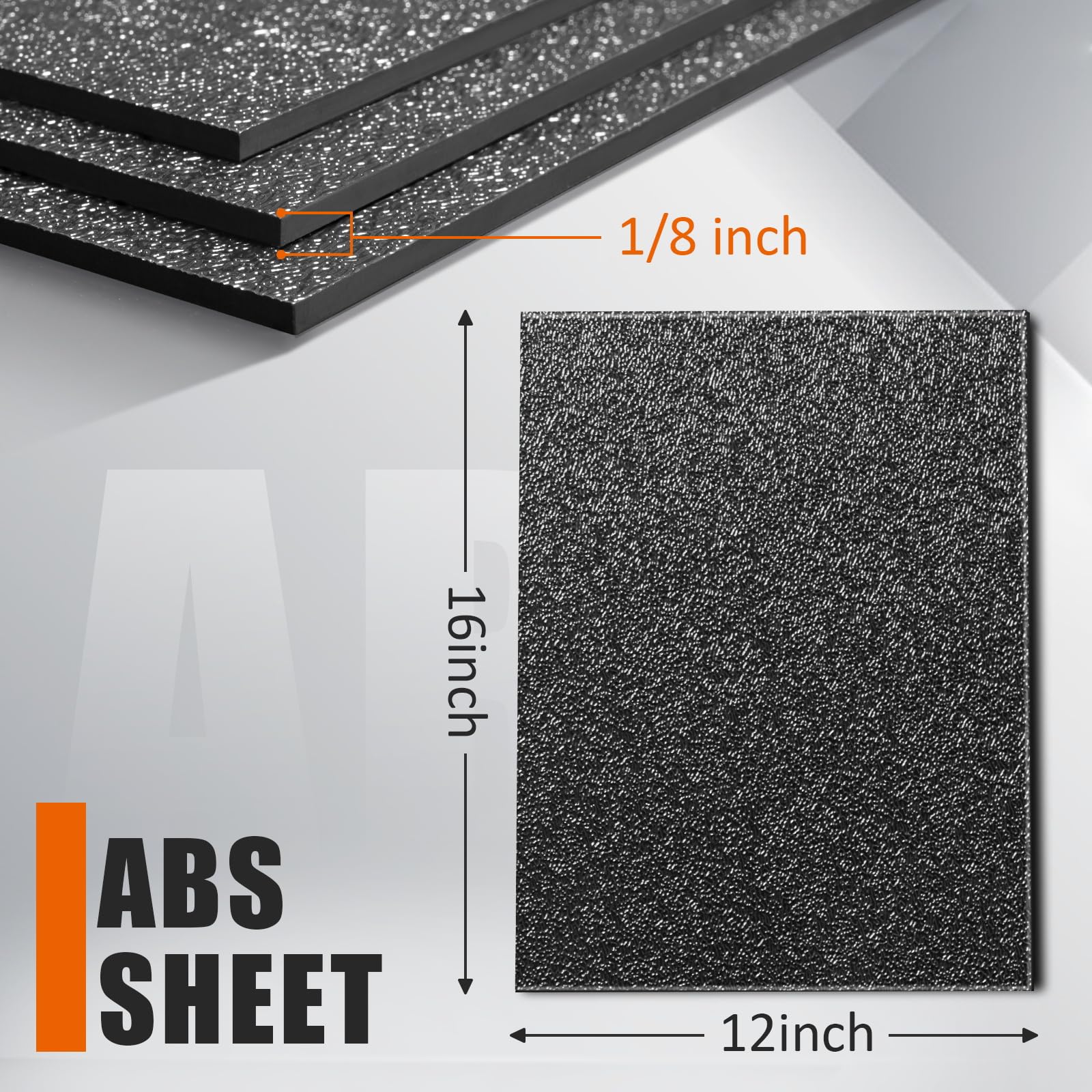 ABS Plastic Sheets - 3 Pack | DIY Crafting -2 ABS Plastic Sheets - 3 Pack | DIY Crafting -2