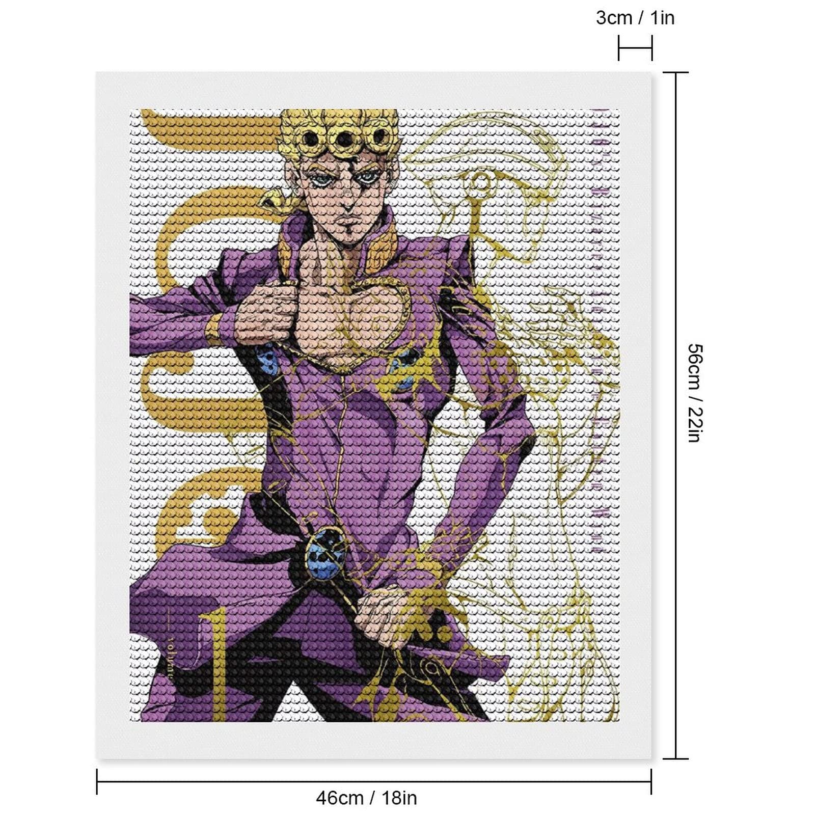 Amazon | ダイヤモンドアート JOJOジョジョの奇妙な冒険ダイヤモンド
