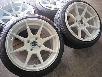 15インチ タイヤ・ホイールセット 5スポーク アルミホイール 15インチ 4穴 5本スポークのおすすめ人気商品