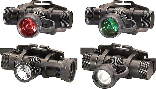 Miniatura 3 de Streamlight 61307 ProTac 1000 lúmenes, linterna frontal USB recargable táctica LED, incluye cable USB, correas elásticas y de goma, color negro, con