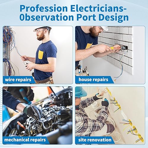 Miniatura 7 de 3 piezas 2025 herramienta de torsión de alambre para taladro, vástago hexagonal de 0.236 pulgadas, pelacables y herramienta de torsión de cables