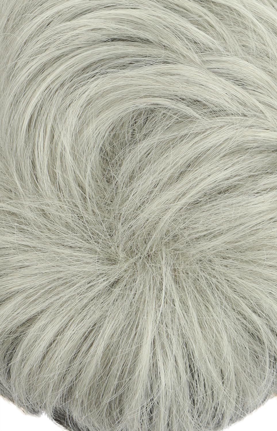 karlery Old Man Grandpa Short Grey and White Wig with Moustache Natural Looking Daily Halloween Cosplay Party Wig