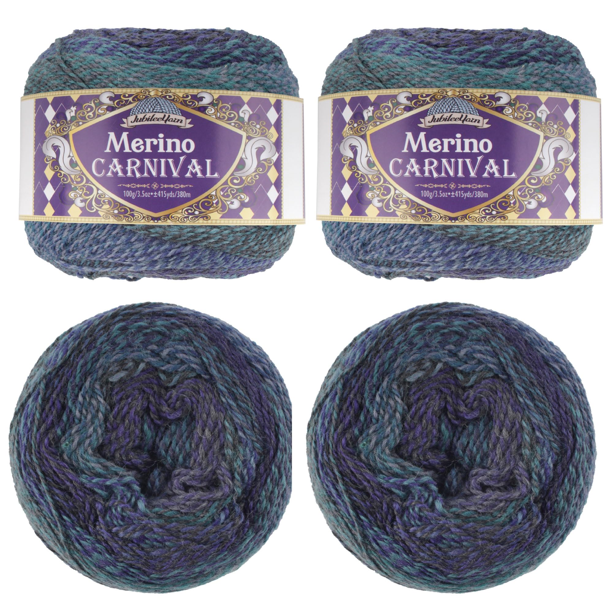 Pelote de laine mérinos douce JubileeYarn Volo dell'Angelo pour tricot confortable sans irritation