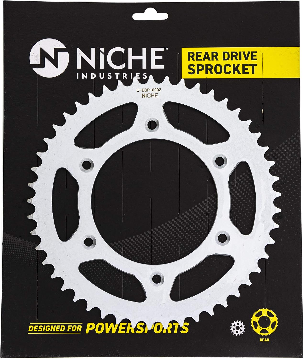 NICHE Drive Sprocket Chain Combo for Honda CRF250R Front 13 Rear 49 Tooth 520V-X X-Ring 116 Links