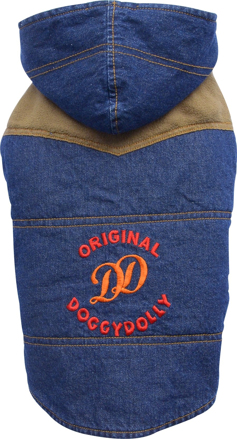 Veste pour chien avec capuche amovible Doggy Dolly W312 bleu XXS