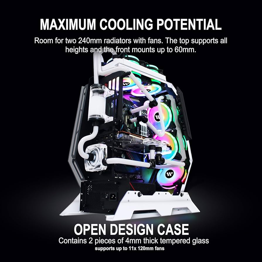 G4【未使用品】②KEDIES ミドルタワーPCケース ATX RGB C570 Amazon.co.jp: KEDIERS C570 PCケース ATX ミドルタワー PWM
