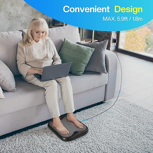 Miniatura 4 de Comfier Fuente de alimentación de 12 V 3 A, cable de alimentación de repuesto para masajeador Comfier (CF-5250, CF-5202N, CF-5202, CF-5202S-BL,