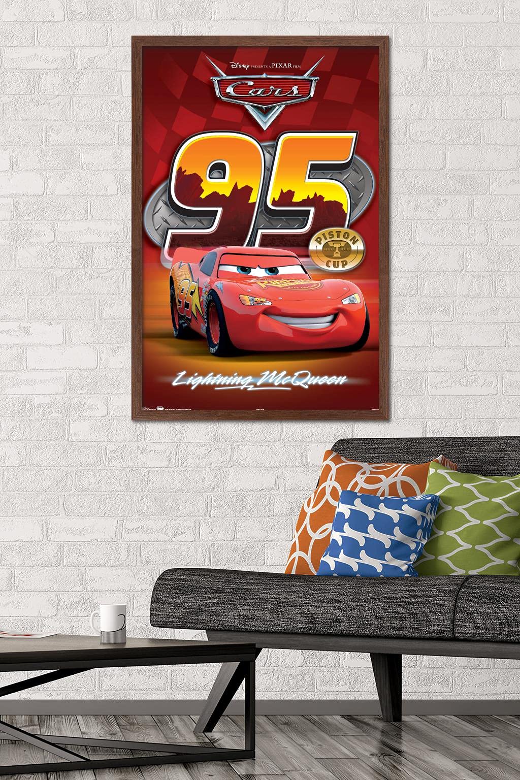 Amazon.com: Trends International Disney Pixar Cars - Lightning