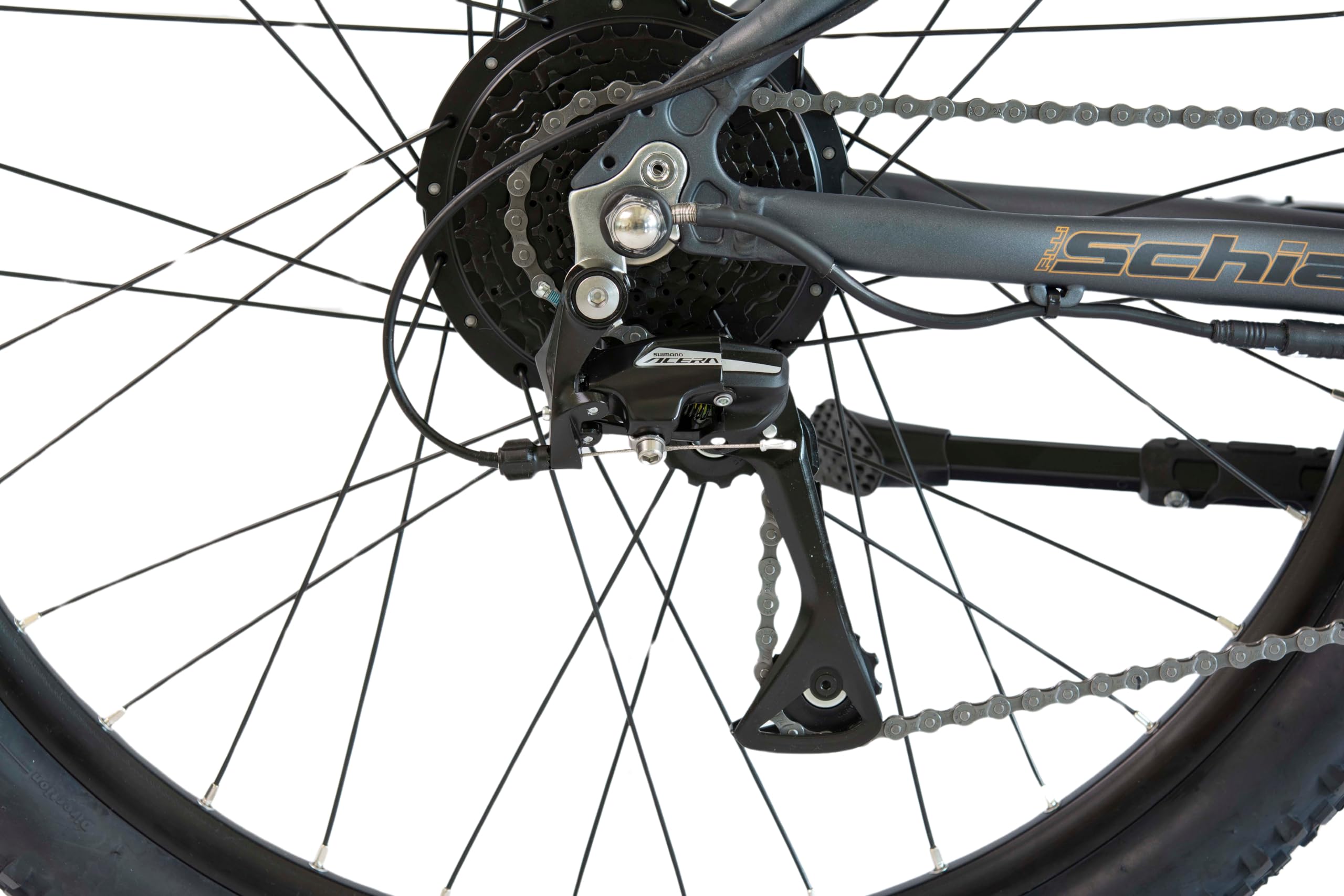 F.lli Schiano Braver, Bicicleta Electrica MTB, 27.5", Batería 36V 11.6Ah Extraíble, Motor 250W 50Nm, Bici Electrica de Montaña, Unisex Adulto
