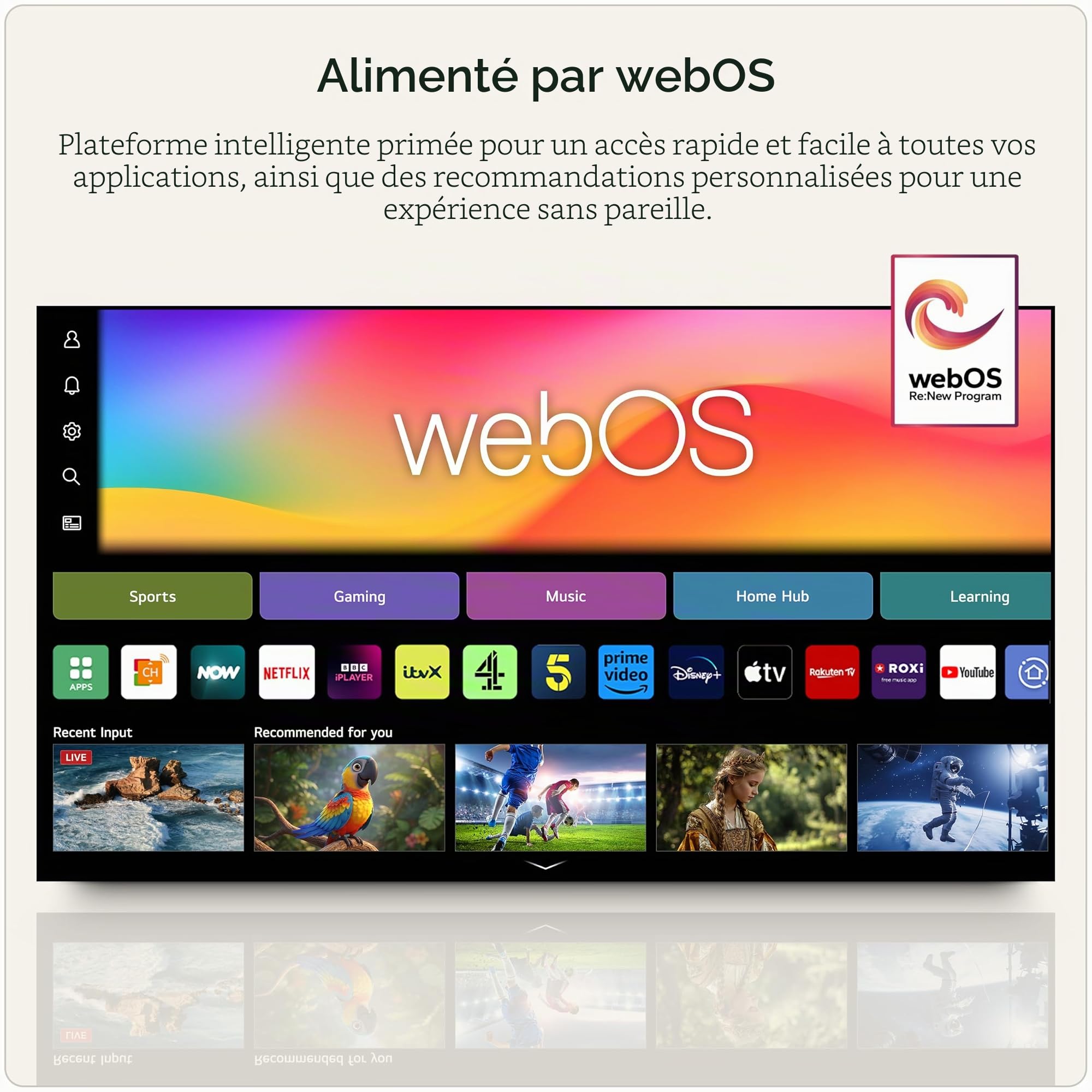 LG TV QNED AI 2026 | 43QNED7E | 43'' (108cm)