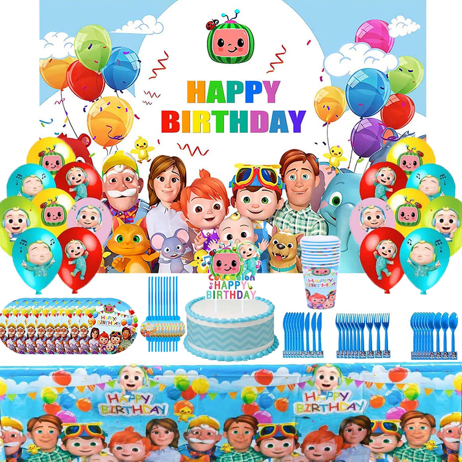 Buy Birthday Party Decorations,Decorations Kit Include Birthday Banner