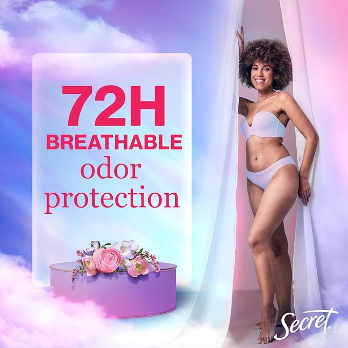 Secret Fresh Desodorante Antitranspirante Mujer, 72h, Gel Claro, Rosa miniatura 3