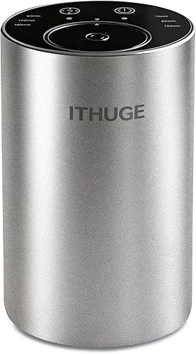 Miniatura 16 de Difusor de aceite esencial sin agua, cobertura de 1500 pies cuadrados con aplicación y control remoto, máquina de aroma de capacidad de 3.5 onzas