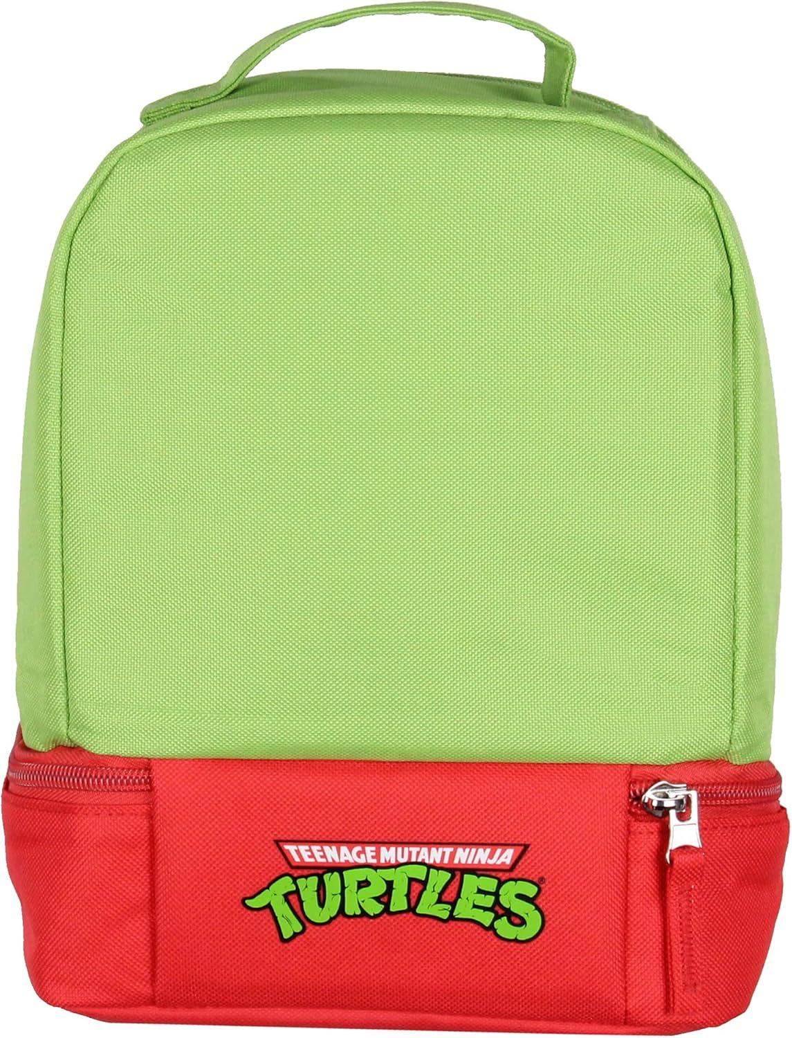INTIMO Teenage Mutant Ninja Turtles TMNT All Turtles Dual Compartment Lunch Box (Raphael) 9"