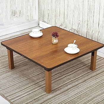 折りたたみ式テーブル (正方形,ブラック 70×70cm、高さ：35cm) テーブル 正方形 70 折りたたみ」の人気商品一覧 | 安い商品を