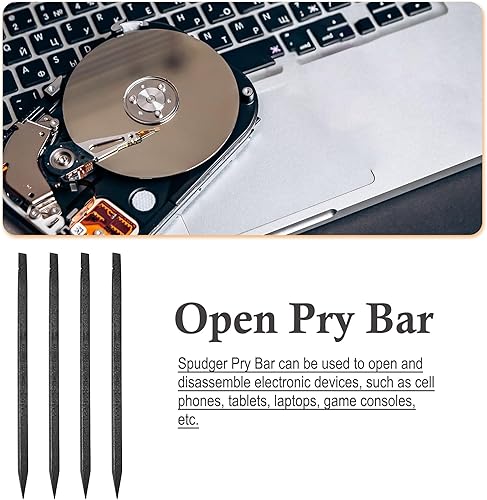 Miniatura 5 de uxcell - 4 herramientas de apertura para teléfono y reparación de teléfonos