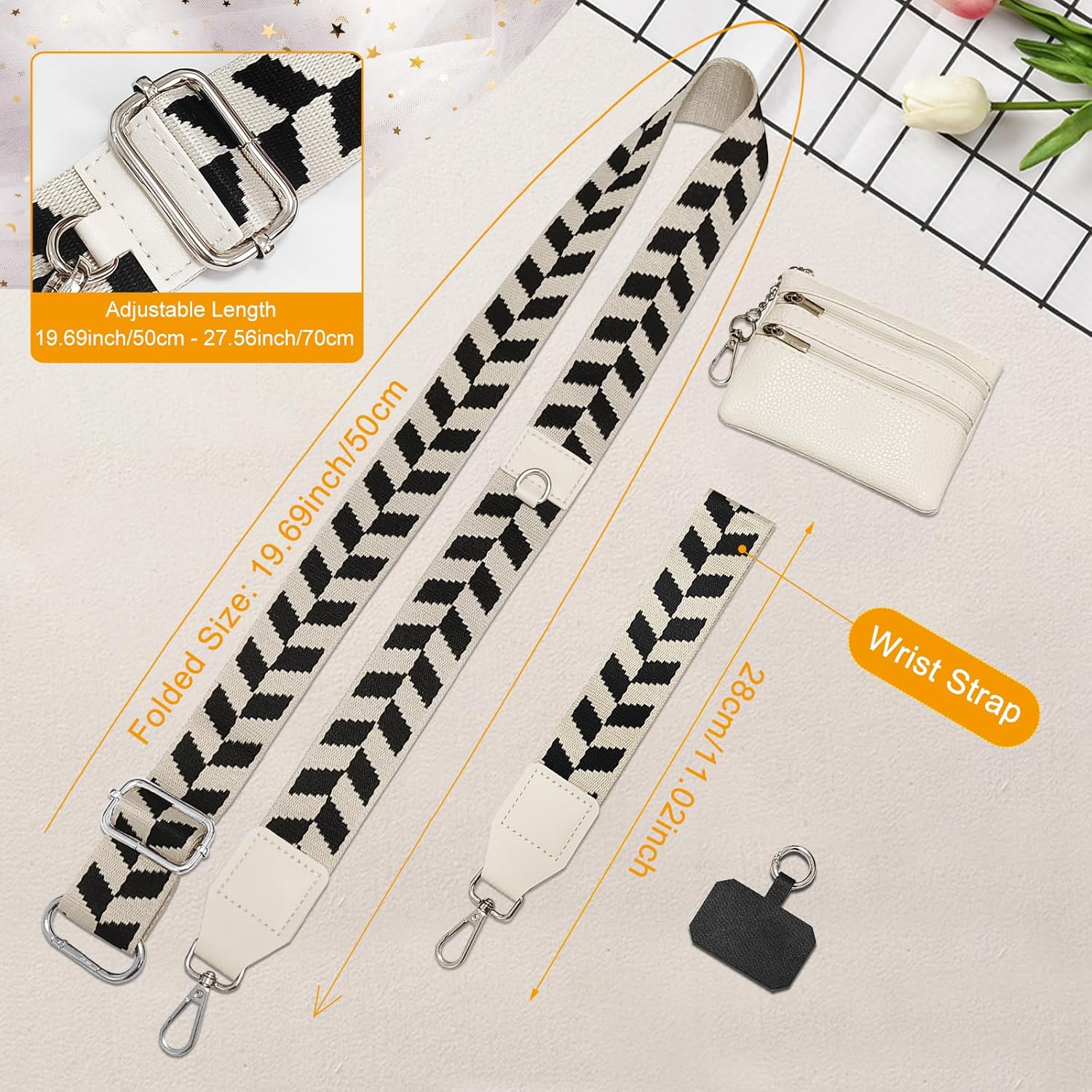 Cell Phone Lanyard with Wallet - Anti-Theft Crossbody Adjustable Phone Strap for Most Smartphones, for Men & Women - Image 6