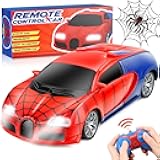 Remote Control Car Toy for Kids: Spider Rc Cars for Boys Age 4-7 Toy Cars for Boys Age 4-7 Racing Car Toys Spider Toys for Boy 4-6 Birthday Gift for 3 4 5 6 7 8 9 Year Old Boy Girls, Red