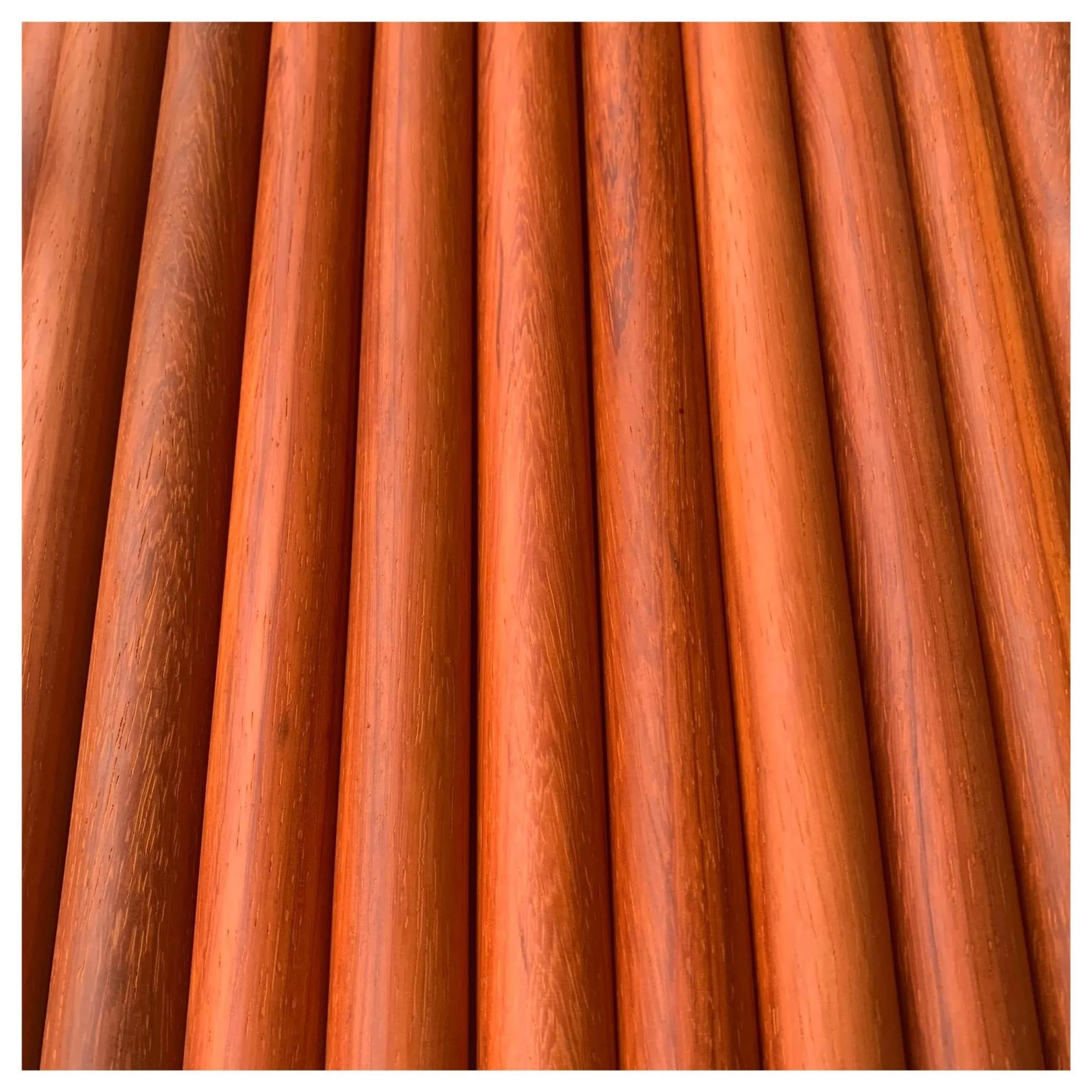 Bastelstäbchen Holz Holzstab aus rotem Rosenholz
