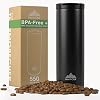 Mont-Clair Insulated Coffee Cup Travel Mug 550ml - Coffee Mug - 100% Leak-Proof - Keeps hot for 12 Hours - Travel Cup - Made of Recycled Stainless Steel Black