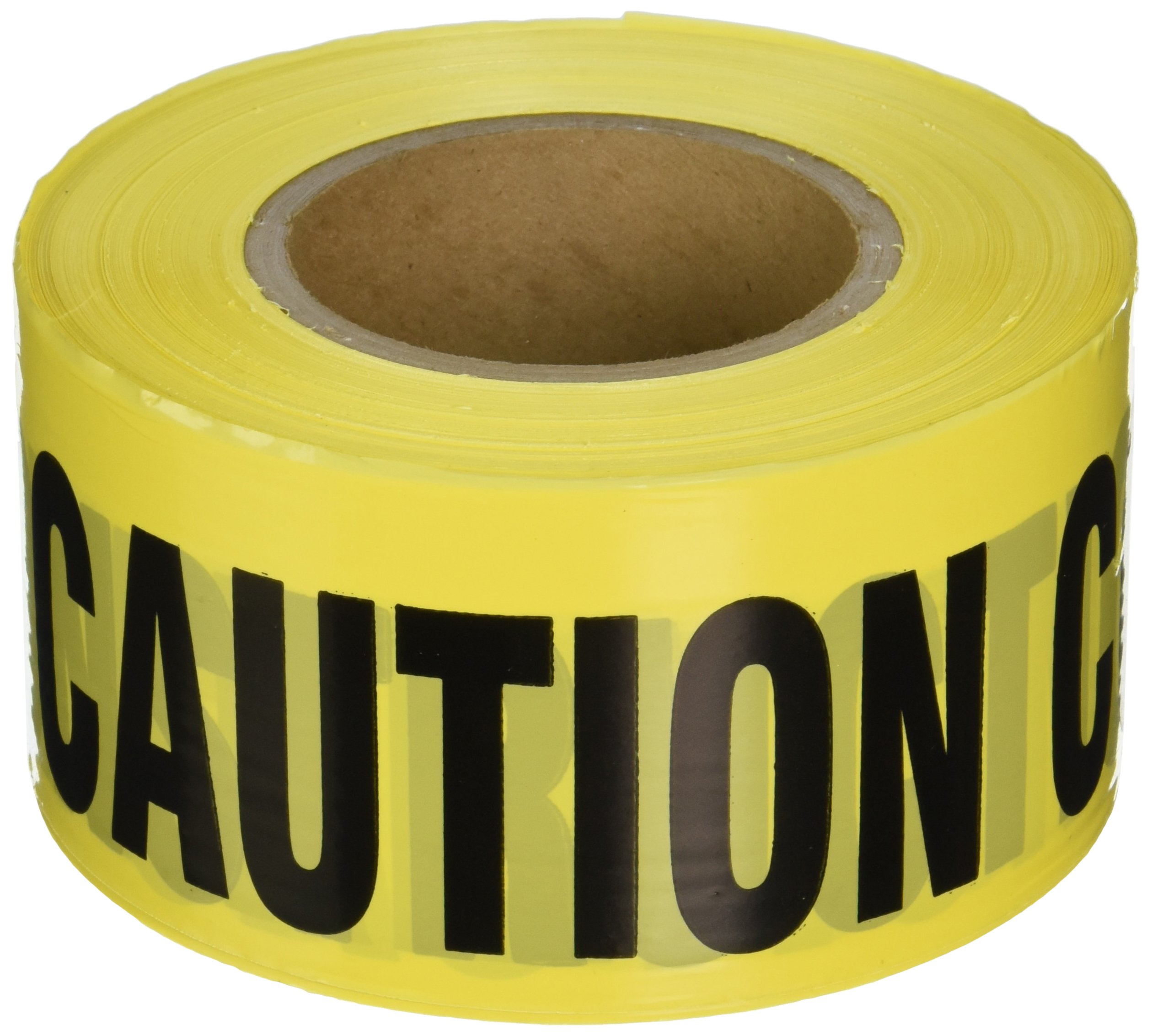 IRWINTools STRAIT-LINE 66211 Barrier Tape Roll, CAUTION - CONSTRUCTION, 3-inch by 1000-foot (66211)