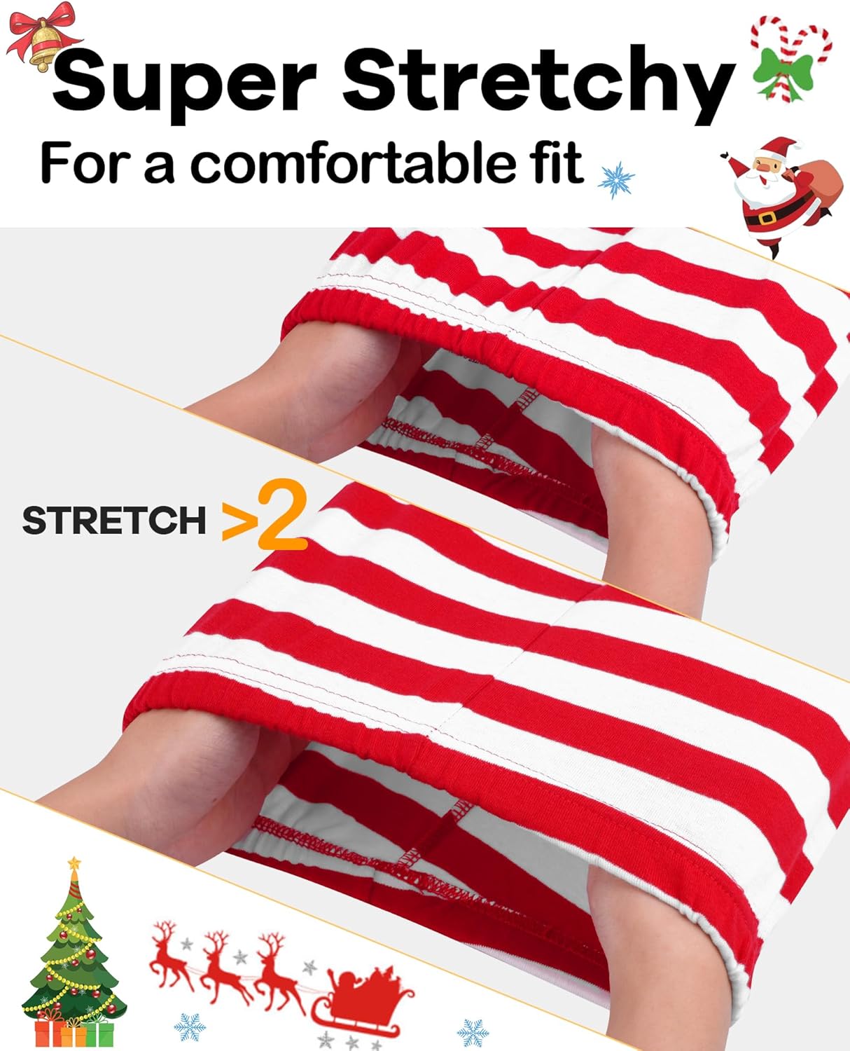 DAUGHTER QUEEN 18 Months-12 Years Boys & Girls Christmas Pajamas 100% Cotton Sleepwear - Image 3