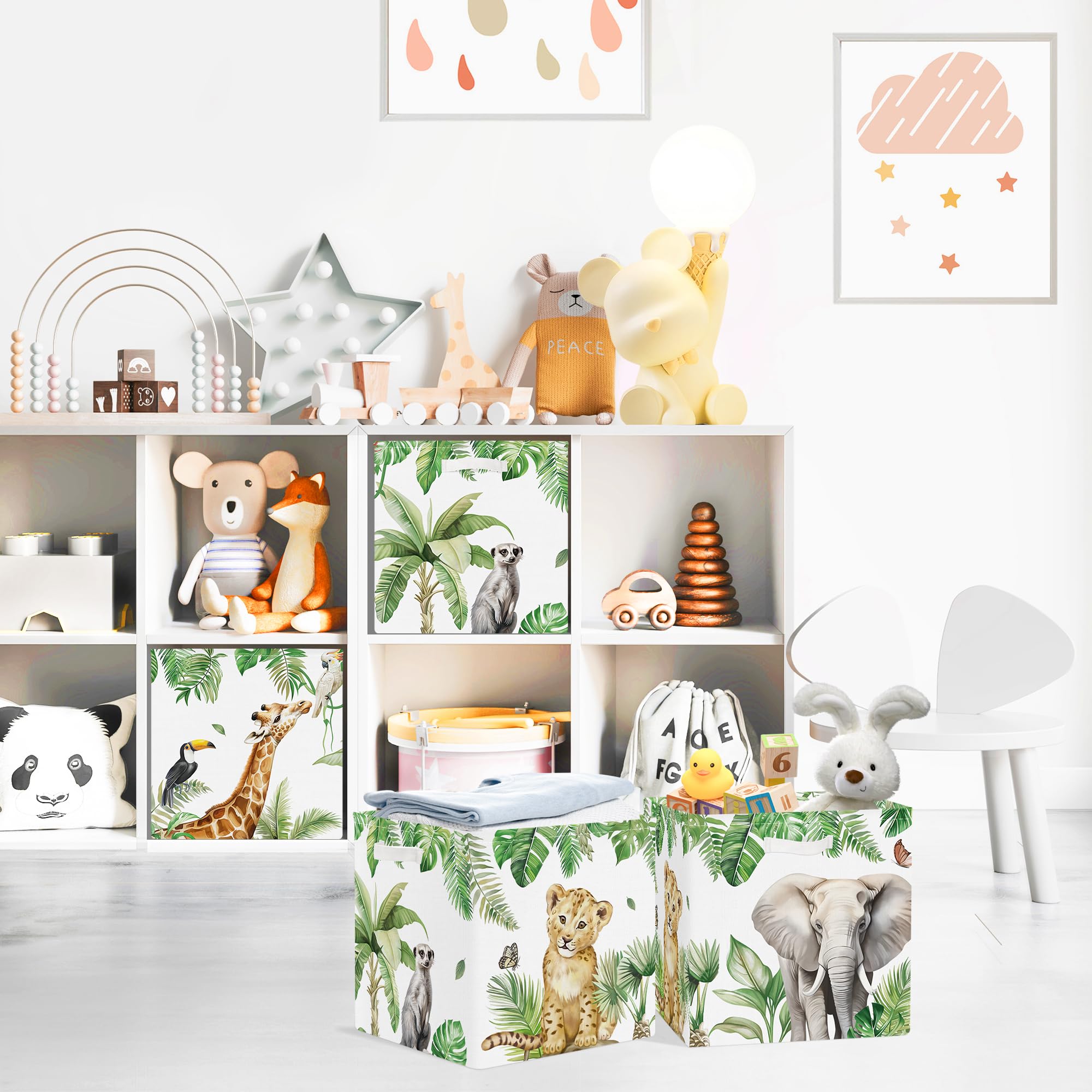 Colorations - Maak en Versier je Houten 3D Puzzel Jungledieren Set van 4 online kopen Colorations - Maak en Versier je Houten 3D Puzzel Jungledieren Set van 4 online kopen