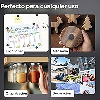 Vista 5 de Imanes redondos de cerámica ultra fuertes (0.7 x 0.2 pulgadas/0.709 x 0.197 in, 30 unidades) – Imanes resistentes, no corrosivos, de alta