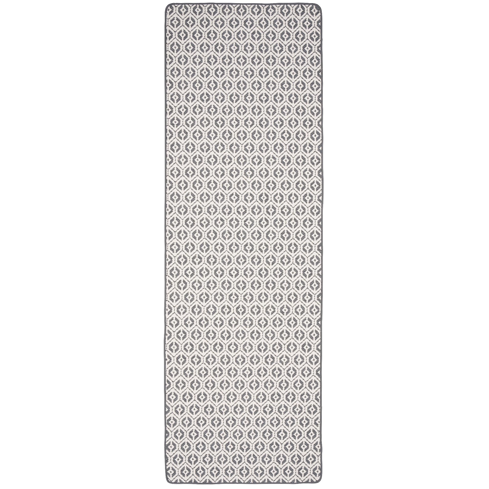 Snapstyle Tapis de Couloir intérieur-extérieur réversible Cape Cod Gris, Résistant aux UV, Imperméable, Facile à Entretenir, Résistant, Idéal pour terrasse, Balcon, Couloir