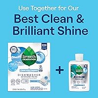 Vista 7 de Seventh Generation Power+ Dishwasher Rinse Aid, Fragrance Free, 8 fl oz, (Pack of 9)