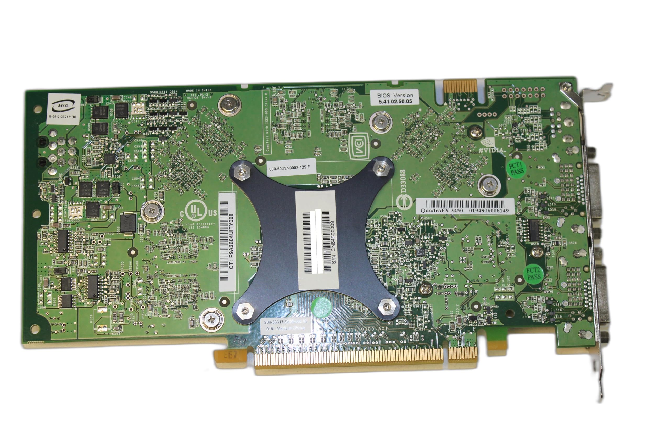 Amazon.com: Nvidia Quadro FX3450 256MB Pcie Card : Electronics