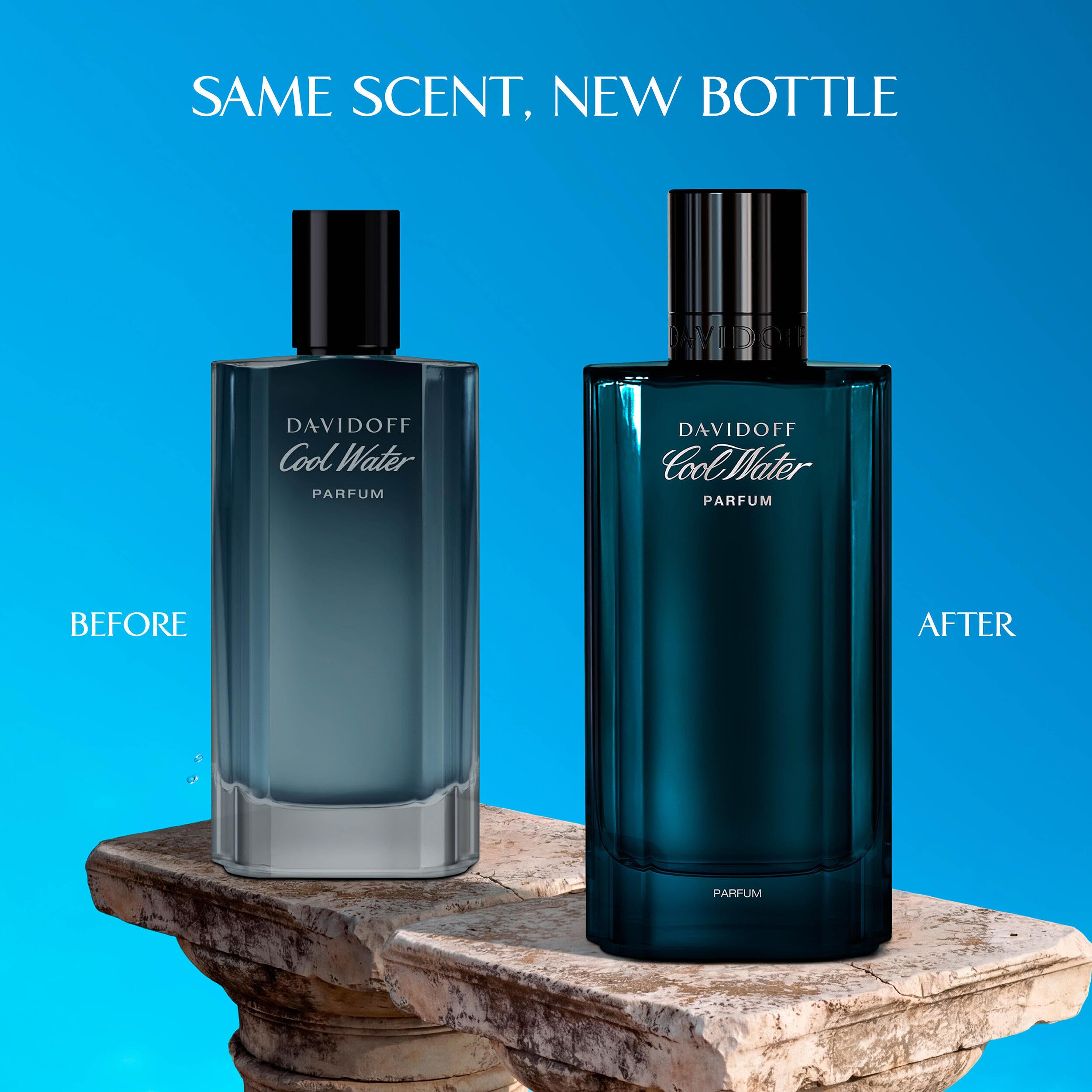 Davidoff Cool Water Parfum – Fougère-Duft für Herren – Mit rosa Pfeffer, Vetiver und Sandelholz – Langanhaltender Duft