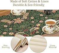 Vista 184 de Camino de mesa de mediados de siglo, moderno patrón atómico absctract geométrico retro de los años 1950 y 1960 S para decoración de mesa del hogar