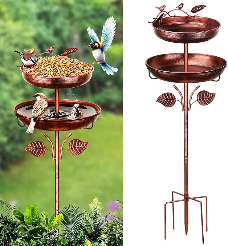 Metal Bird Bath & Feeder Only $16.xx at Amazon