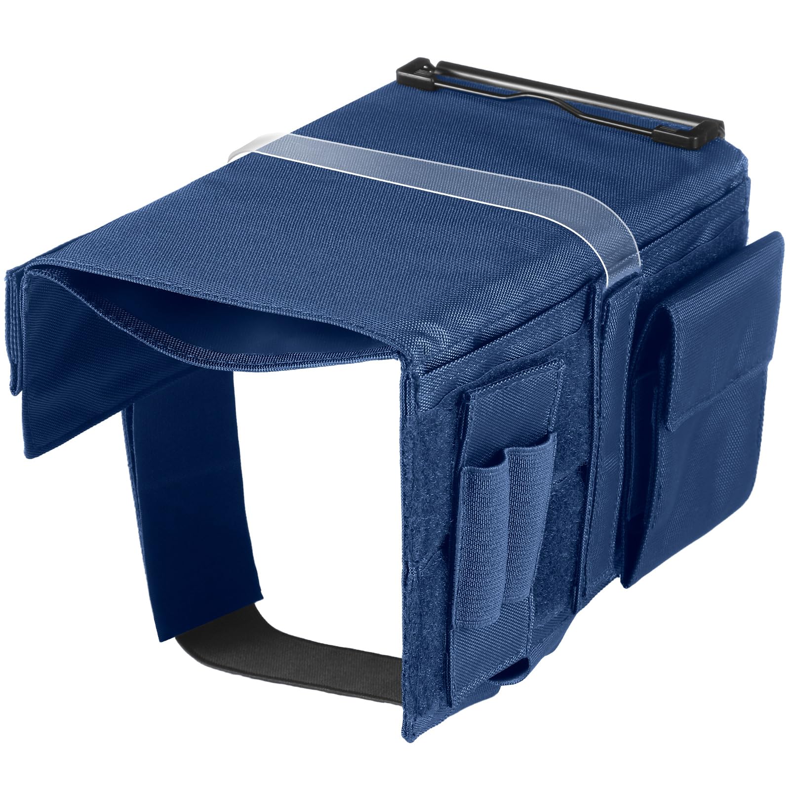 Fullhawl Reversible Kneeboard Pilot Classic Clipboard and Pen Holder, Blue