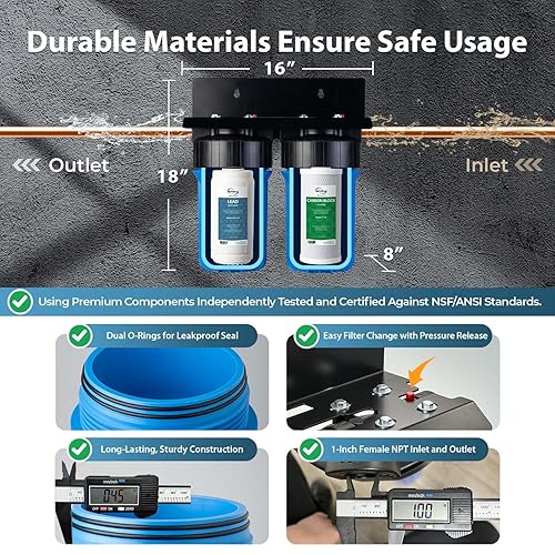 Miniatura 4 de ISPRING Sistema de filtración de agua para toda la casa