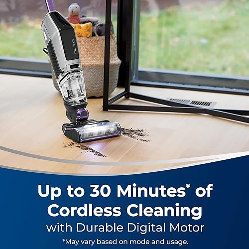 Miniatura 7 de Bissell Crosswave X7 Pet Pro - Aspiradora inalámbrica para húmedo y seco + fórmula para mascotas