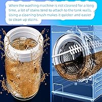 Vista 3 de Cepillo de limpieza para lavadora, cepillo para lavadora, limpiador de lavadora de carga frontal, limpiador de cepillo de carga para lavadora