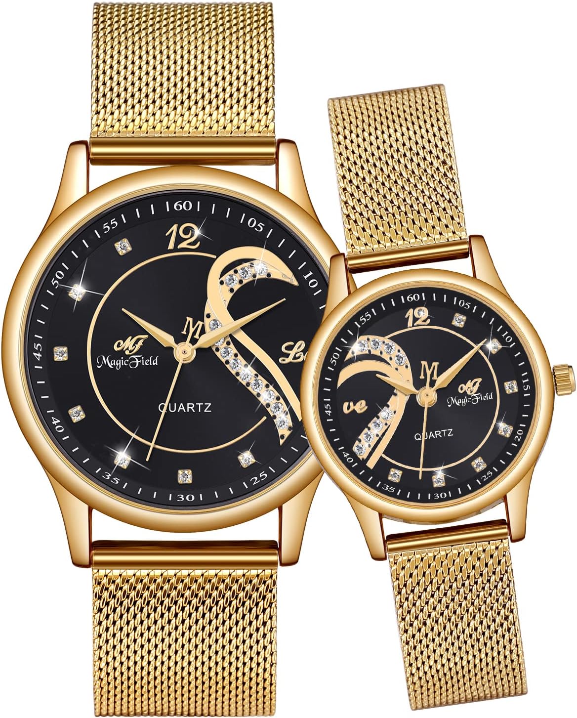 ManChDaCouple Watches for His and Her Watches for Couple Watch Set