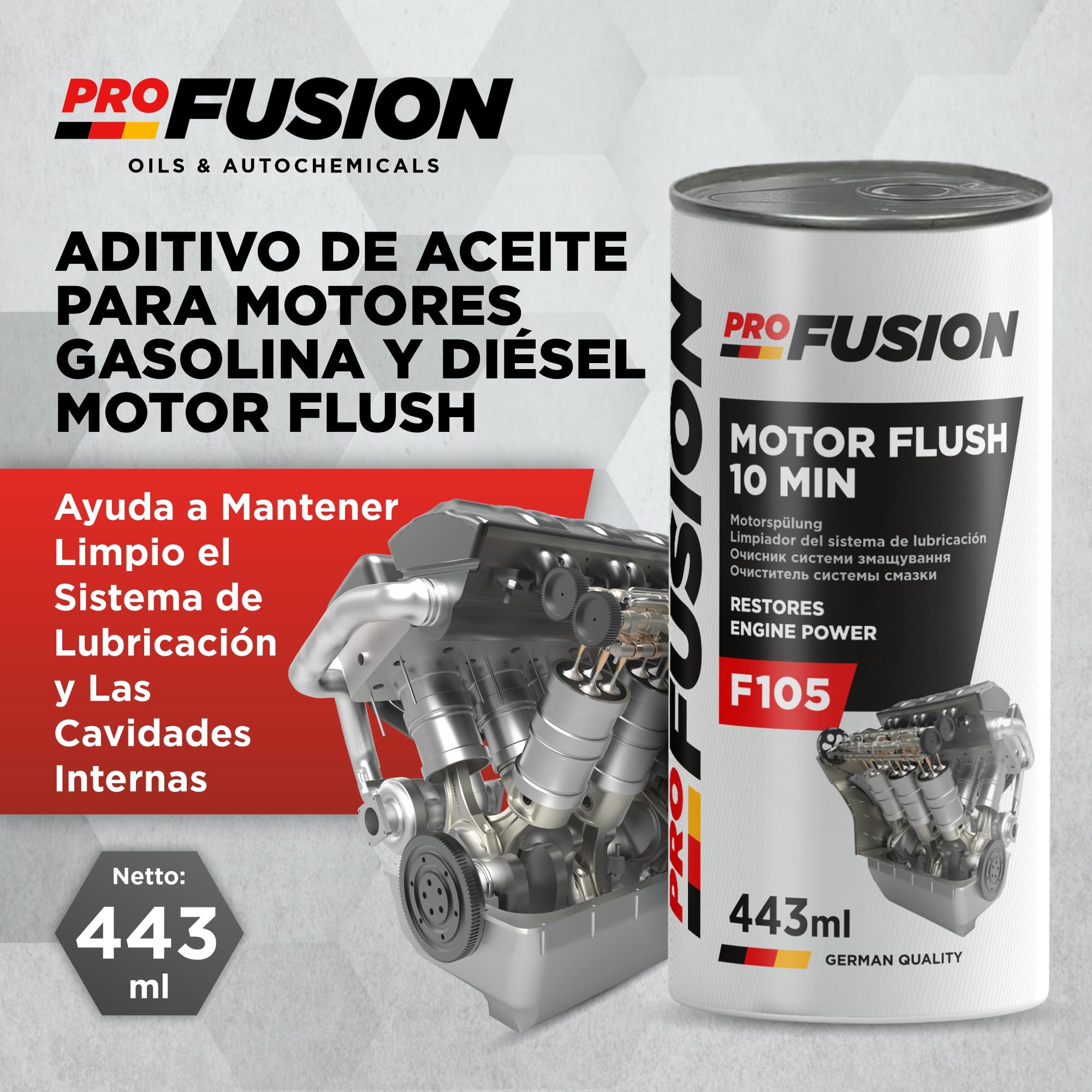 PROFUSION F105 Motor Flush 443 ML 24 24 Pieces in Box