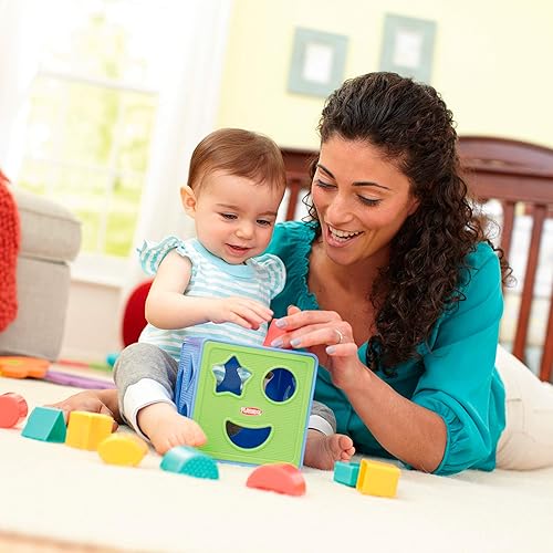 Miniatura 11 de Playskool Form Fitter - Cubo de actividades a juego con 9 formas para niños pequeños y niños de 18 meses en adelante (exclusivo de Amazon)