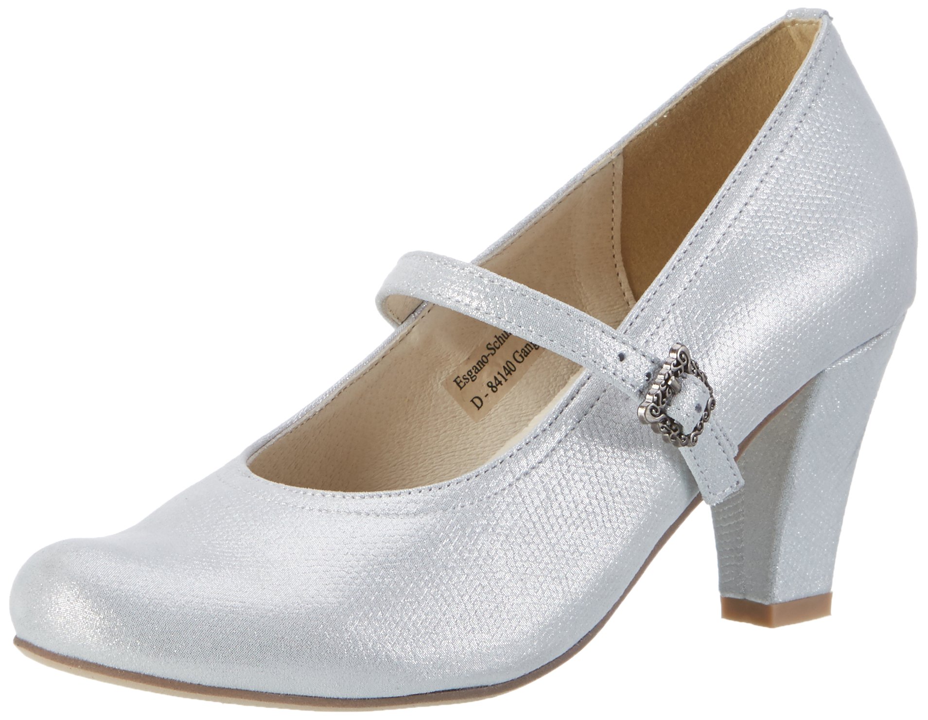 Andrea Conti 1003460, Women’s Pumps, Silber (Silber), 6 UK (39 EU)