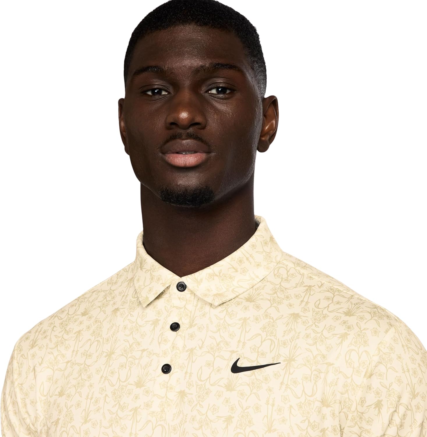 Nike Dri-FIT Tour POA Print Golf Polo Shirt - Lightweight, Full Coverage Pattern Polo