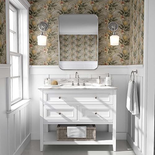 Vista 229 de Tommy Bahama - Papel tapiz para despegar y pegar, papel tapiz tropical para dormitorio, tocador, cocina, vinilo, cobertura de 30.75 pies cuadrados